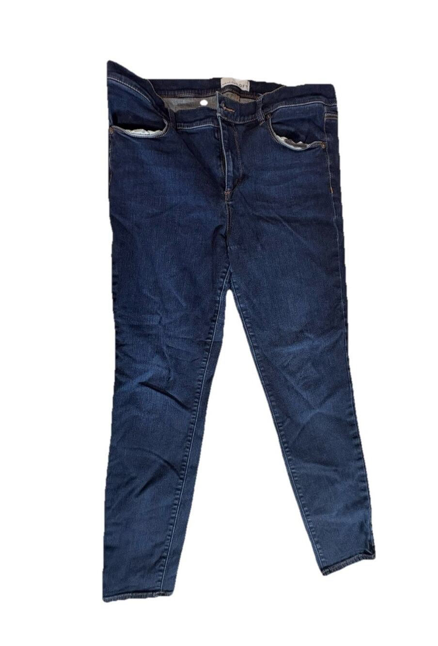 LOFT Legging Skinny Blue Jeans Dark Wash Size 32/14